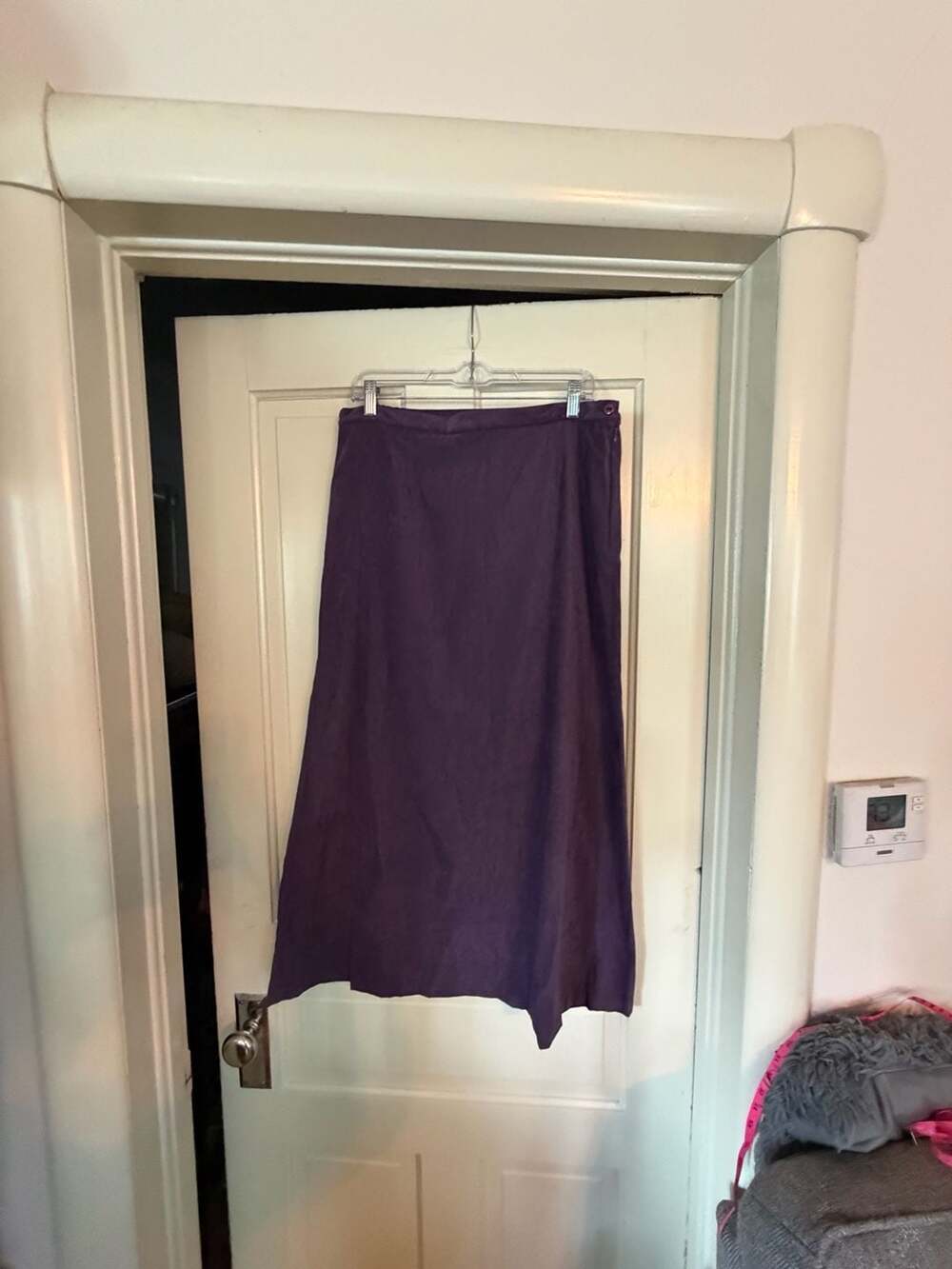Christopher & Banks Stretch Skirt Size 12 Purple Midi